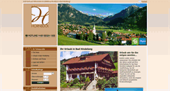 Desktop Screenshot of haus-hornblick.de